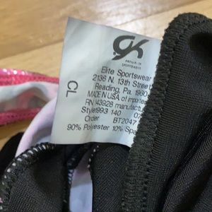 GK leotard with shorts